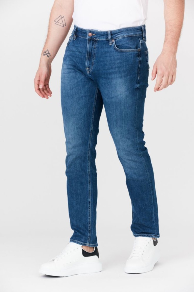 GUESS Niebieskie jeansy męskie