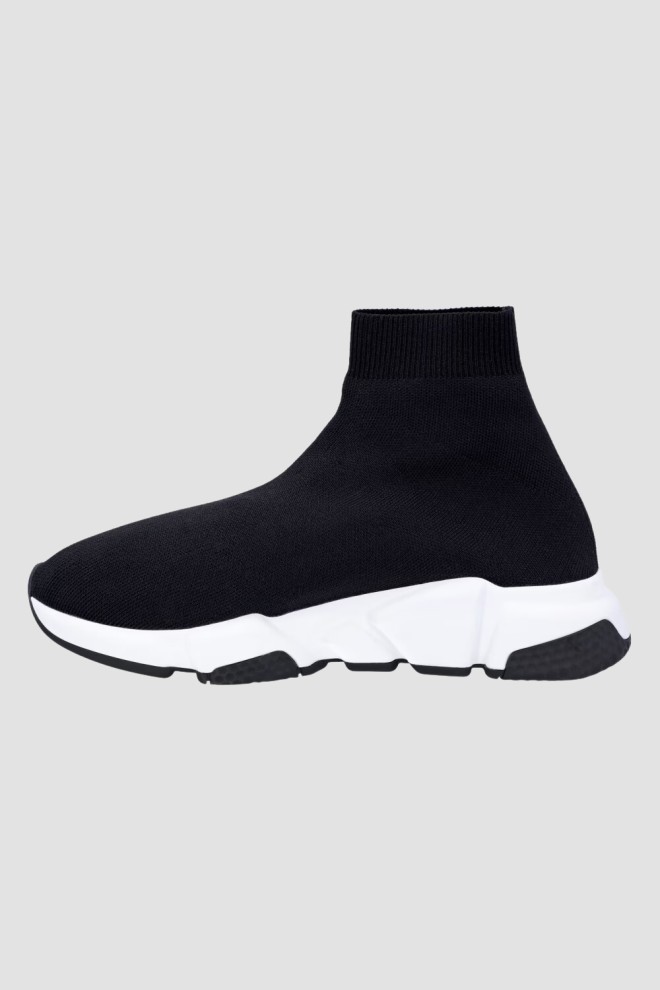 BALENCIAGA Negru SPEED LT GRAFFITI SNEAKERS pantofi