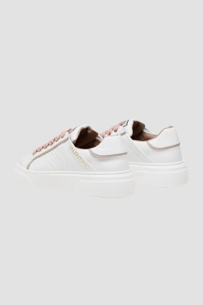 VALENTINO White Stan S Sneaker Lace-Up Shoes