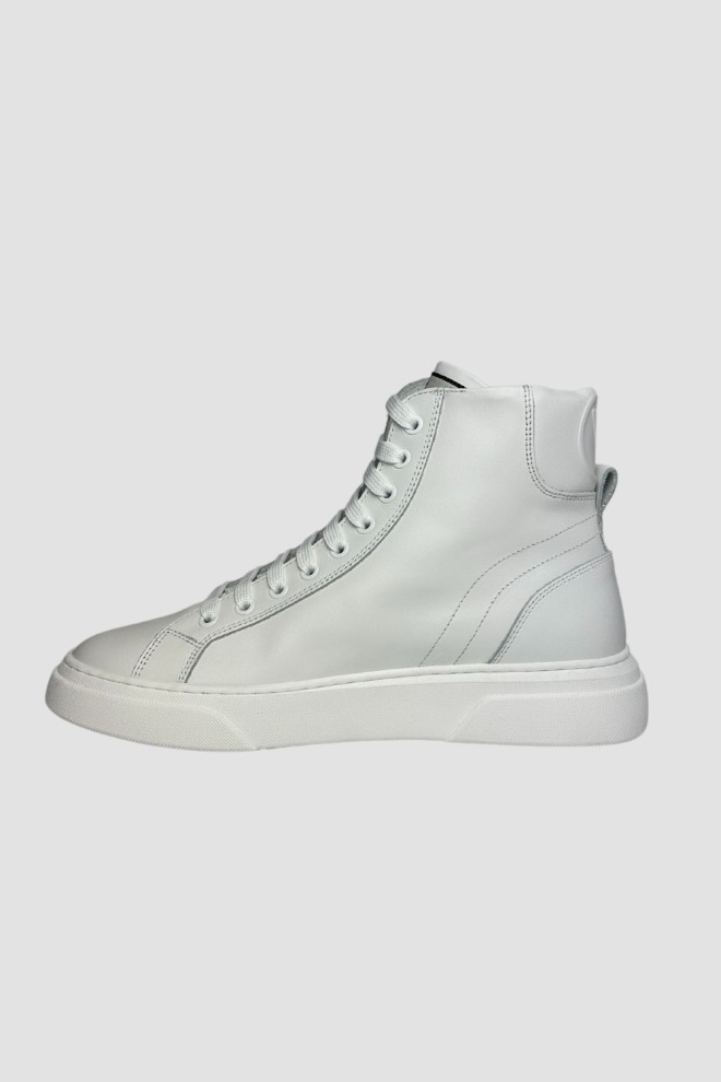 VALENTINO Adidași HIGH-TOP albi
