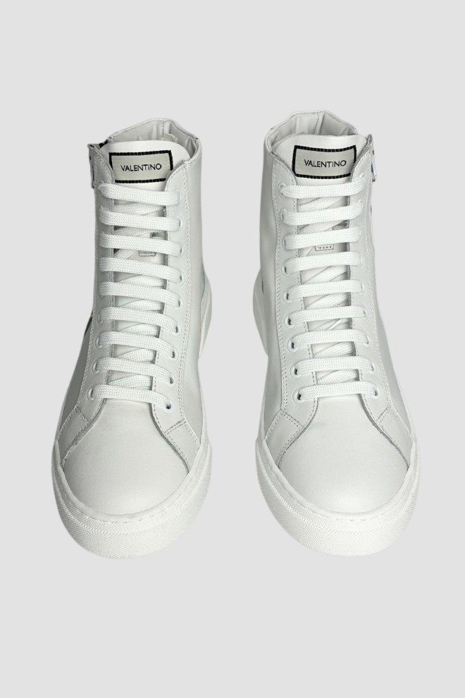 VALENTINO Białe sneakersy HIGH-TOP