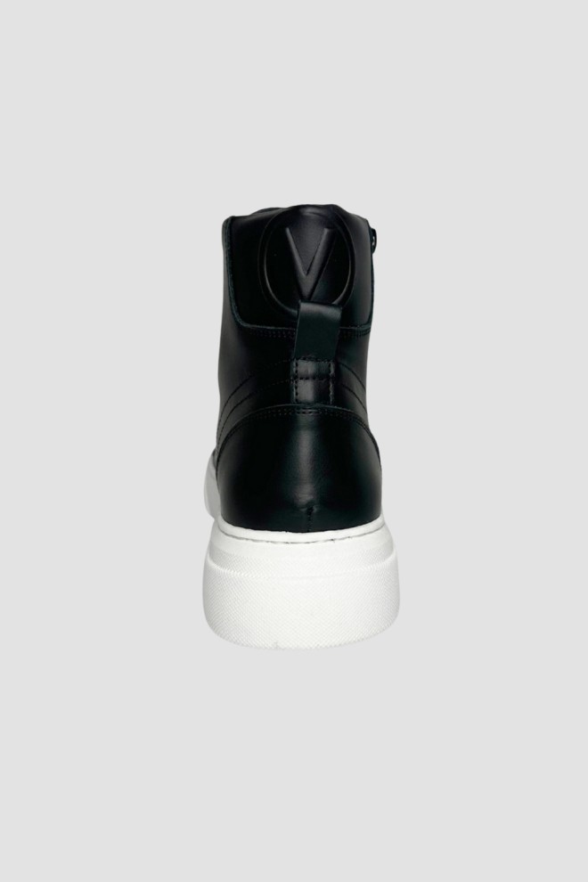 VALENTINO Adidași HIGH-TOP negri