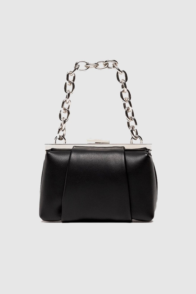 VALENTINO Black mini chain handbag