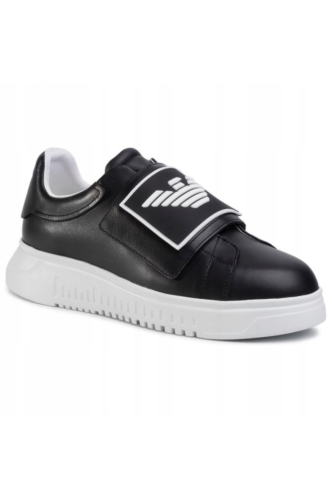 EMPORIO ARMANI Black sneakers