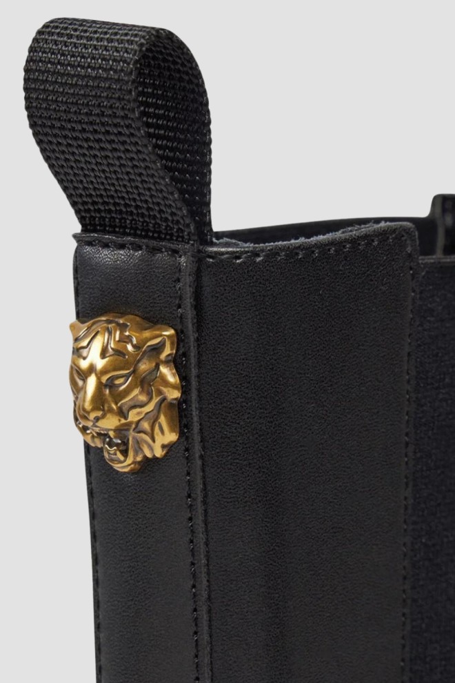 JUST CAVALLI Cizme Fondo Kaili Kombat negru