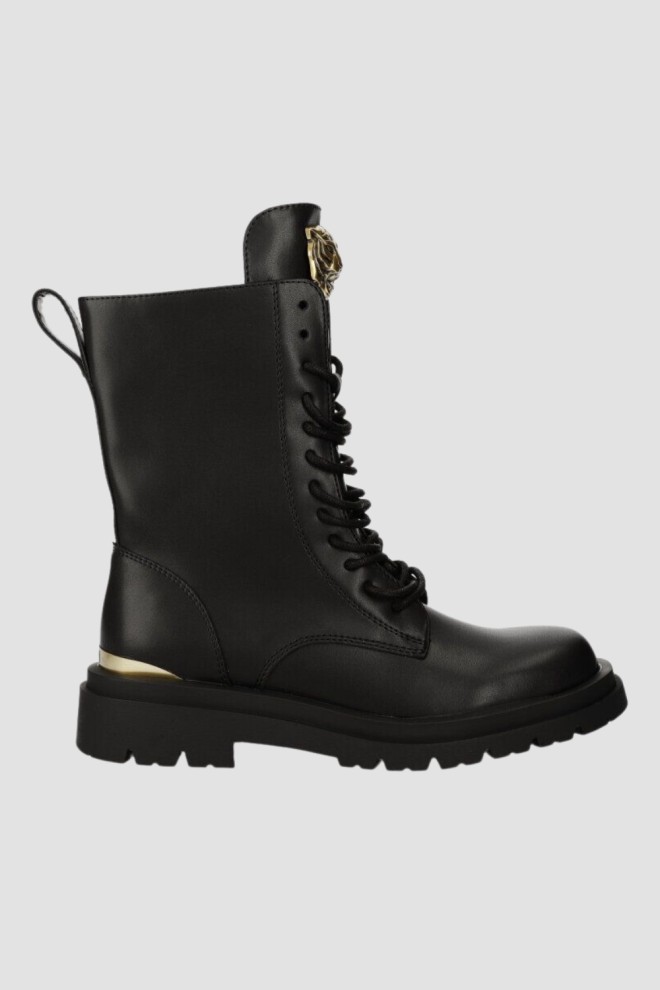 JUST CAVALLI Black Fondo Kaili Kombat boots