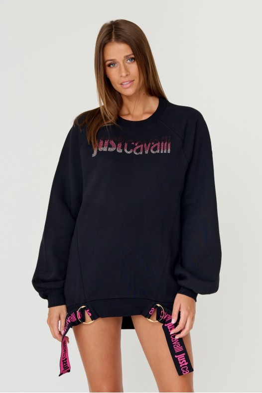 JUST CAVALLI Tricou negru...