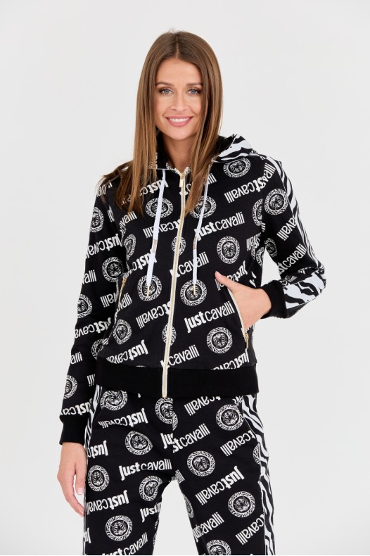 JUST CAVALLI Tricou negru...