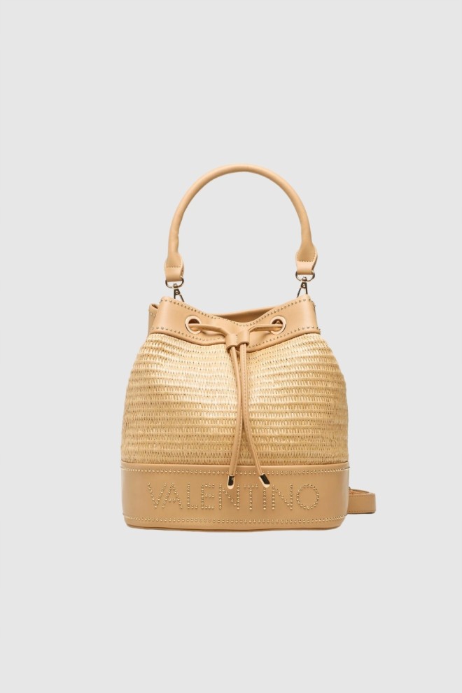 VALENTINO Beige Float Bucket Bag