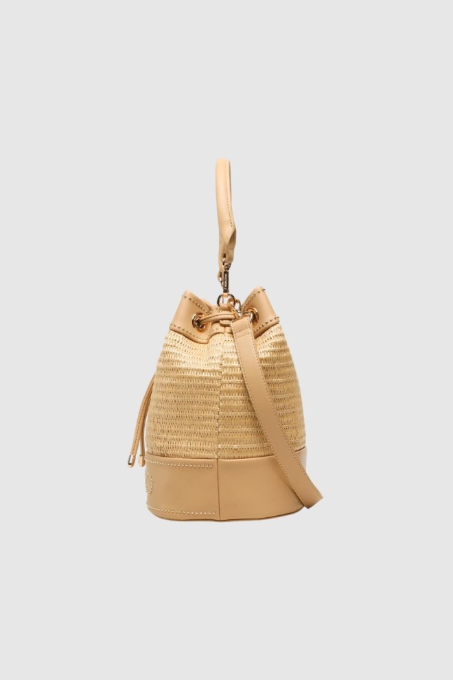 VALENTINO Beige Float Bucket Bag