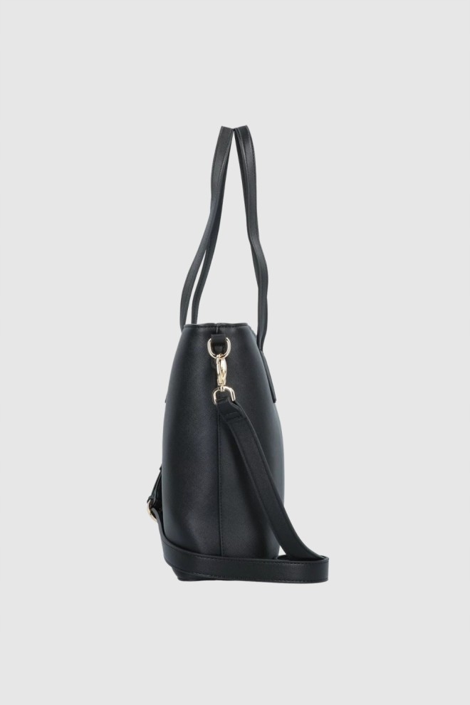 VALENTINO Black Zero Shopping shopper bag