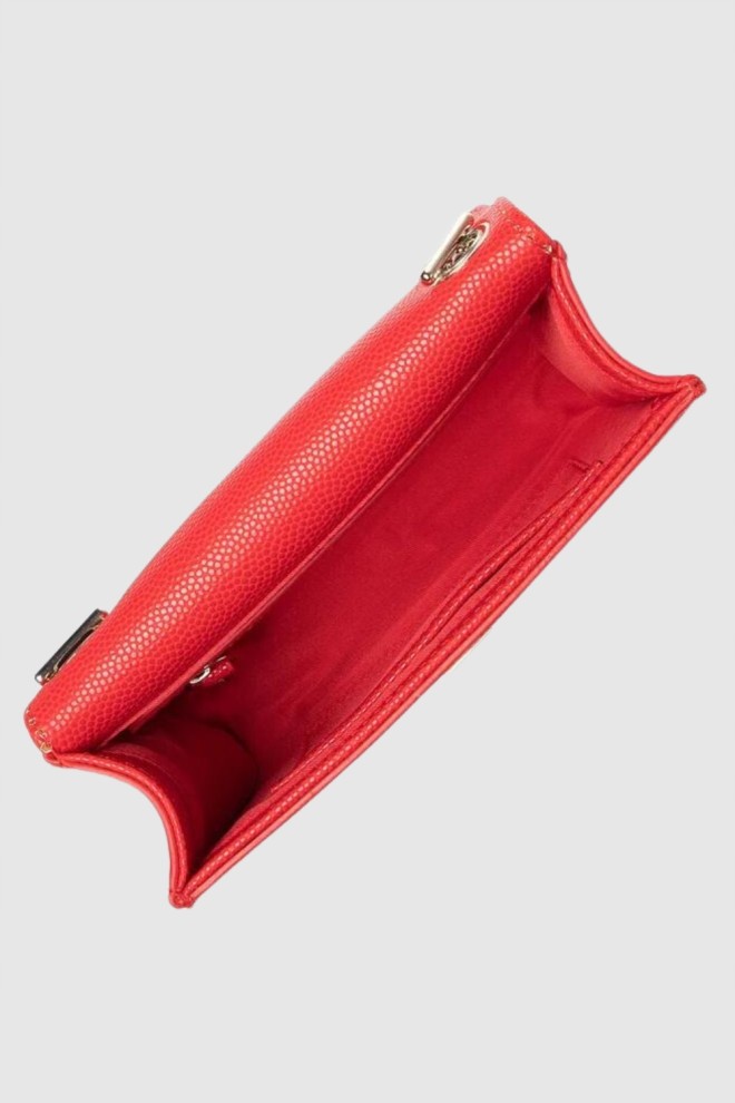 VALENTINO Divina red clutch bag