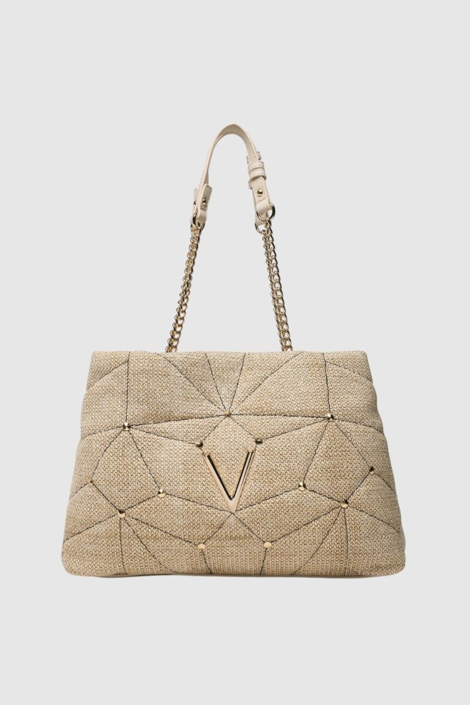 VALENTINO Beige Emily Shopping shopper bag