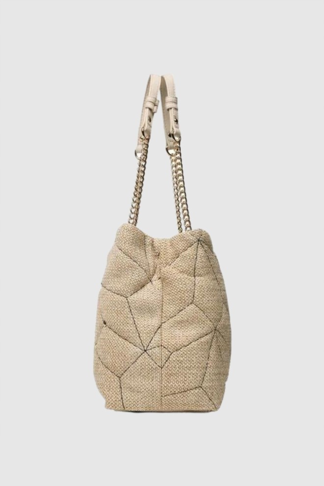 VALENTINO Beige Emily Shopping shopper bag