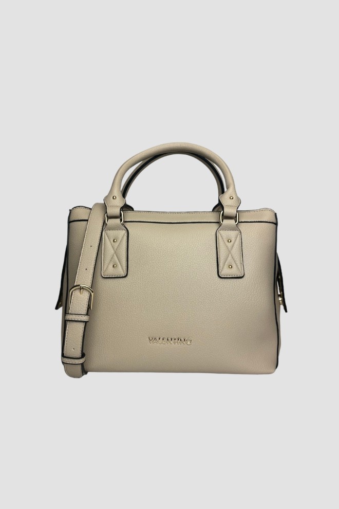 VALENTINO Beige Large Megeve Handbag