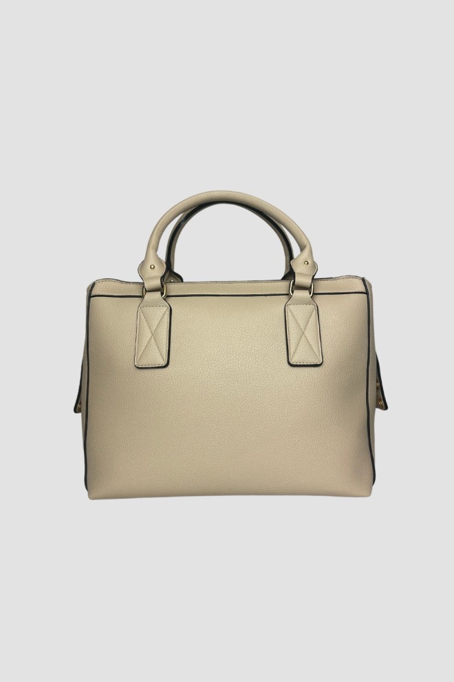 VALENTINO Beige Large Megeve Handbag