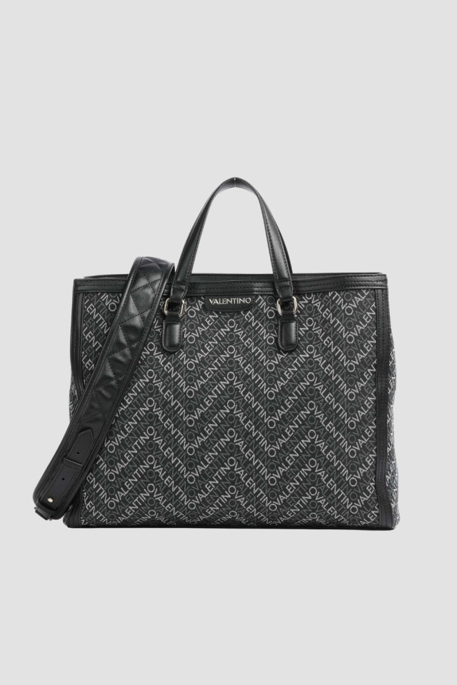 VALENTINO Geantă shopper Blizzard negru