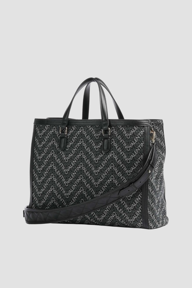 VALENTINO Black Blizzard shopper bag