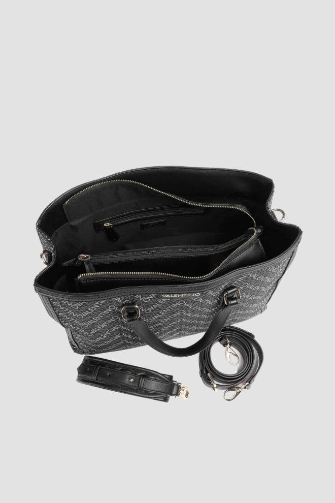 VALENTINO Black Blizzard shopper bag