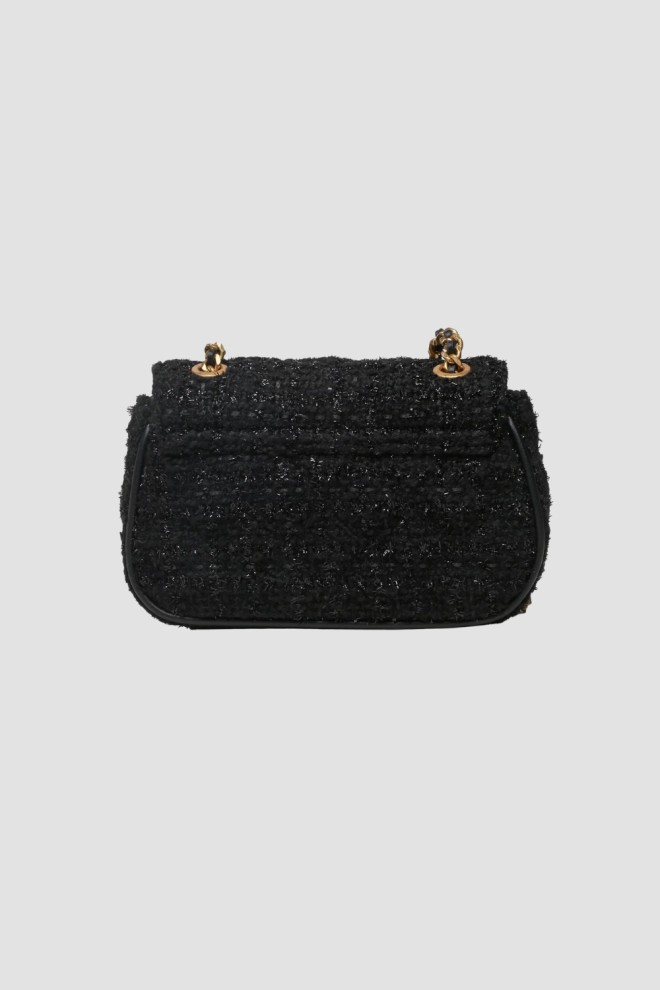 GUESS Black tweed Giully Mini handbag