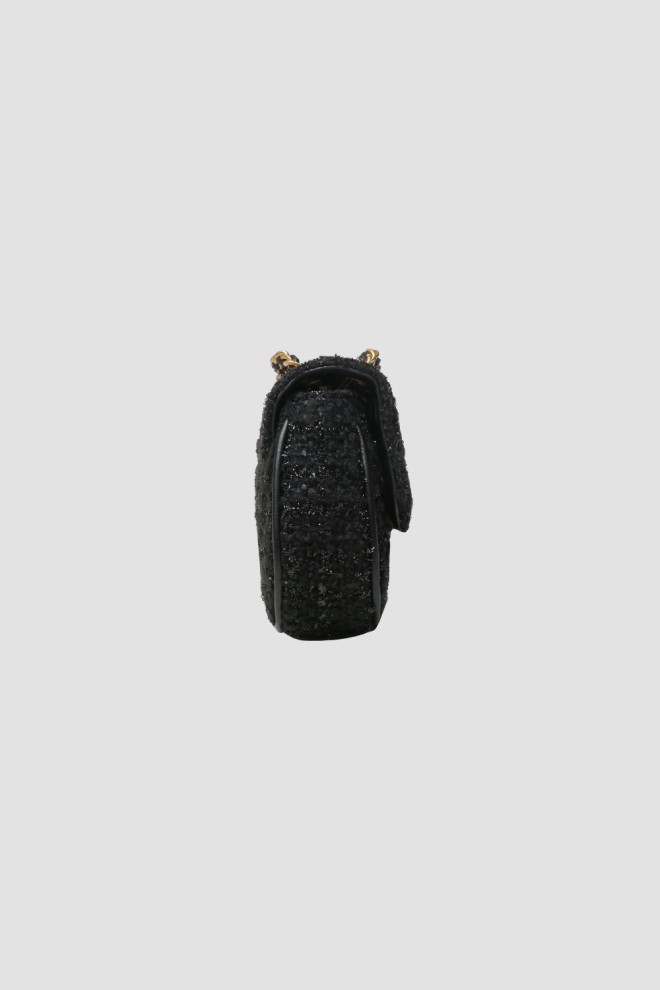 GUESS Black tweed Giully Mini handbag