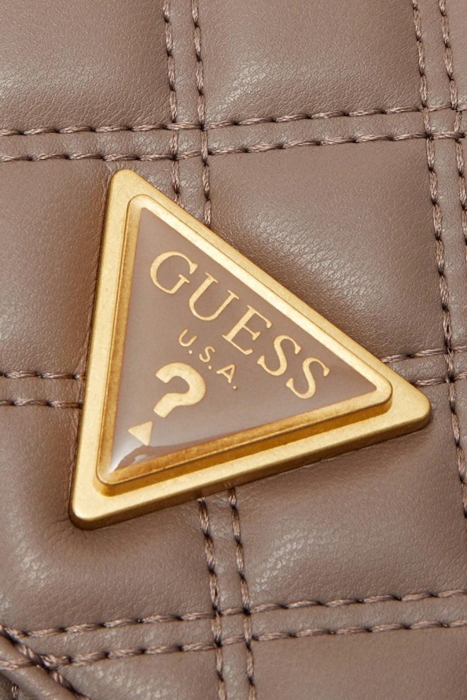 Сумочка GUESS в сіро-коричневому кольорі Giully