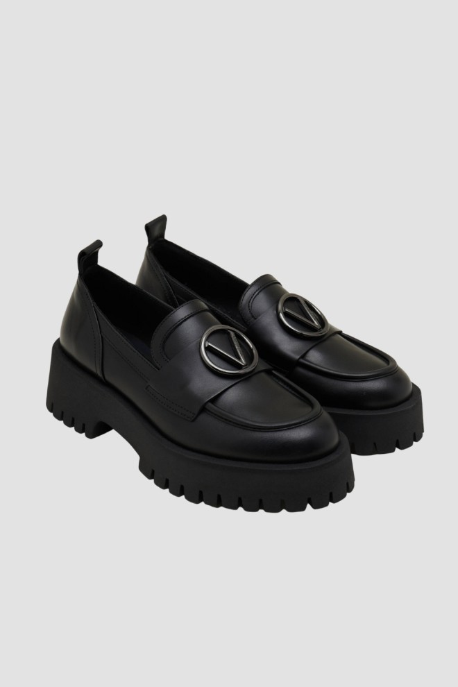 VALENTINO Black Thora loafers