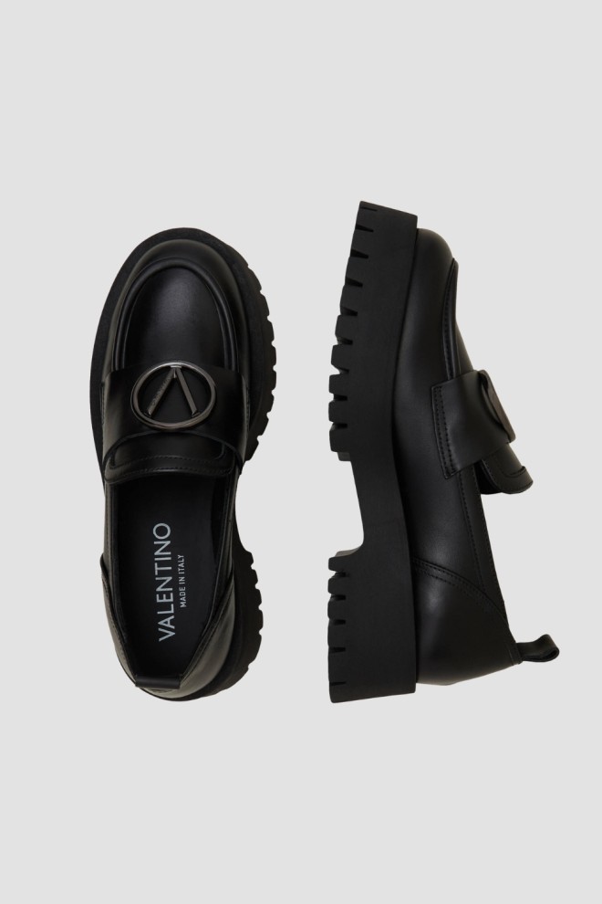 VALENTINO Black Thora loafers