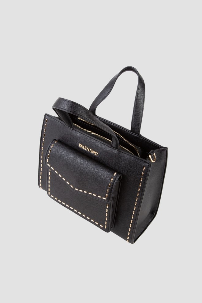 Сумка для покупок VALENTINO Black Dolomiti