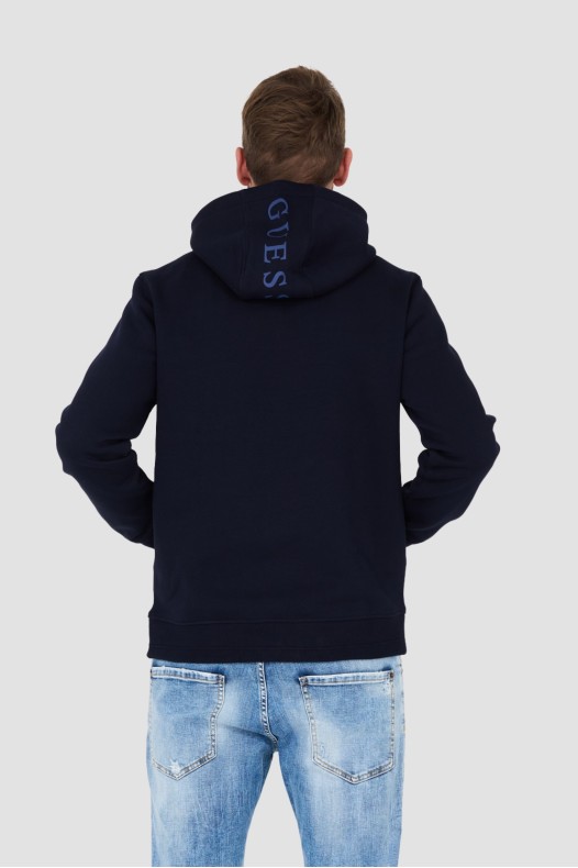 GUESS Navy blue hooded...