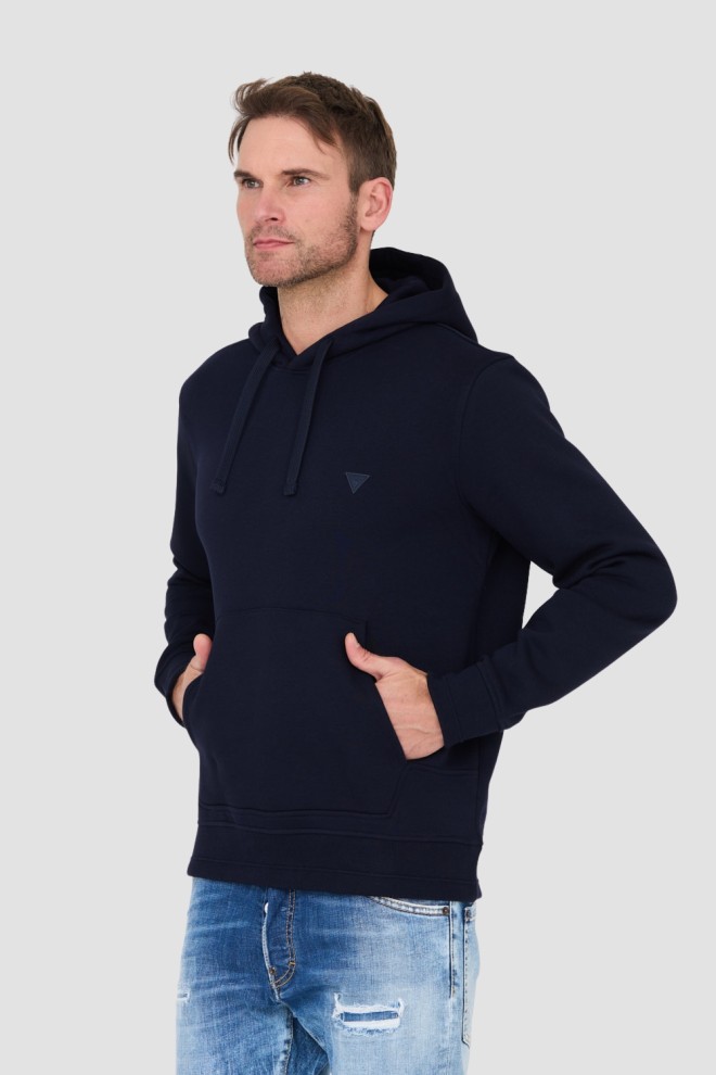 GUESS Navy blue hooded sweatshirt