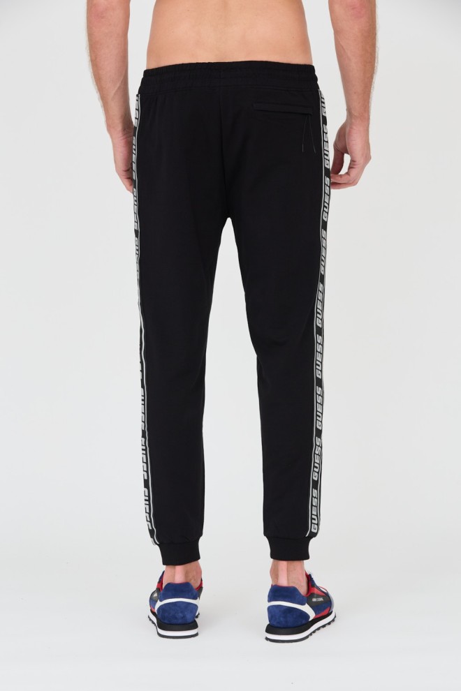Pantaloni de trening pentru bărbați GUESS Black