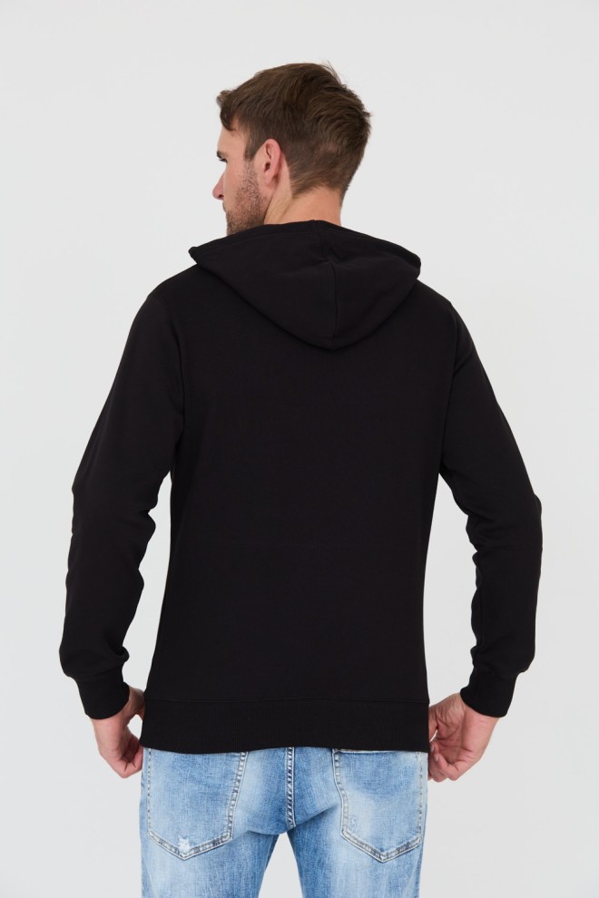 CALVIN KLEIN Black hooded sweatshirt