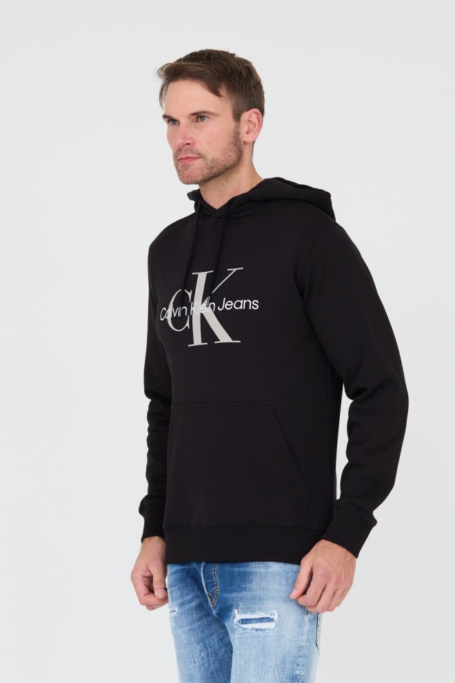 CALVIN KLEIN Black hooded sweatshirt