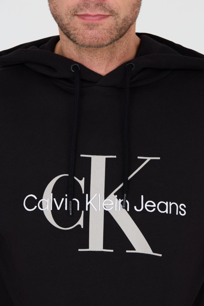 CALVIN KLEIN Black hooded sweatshirt