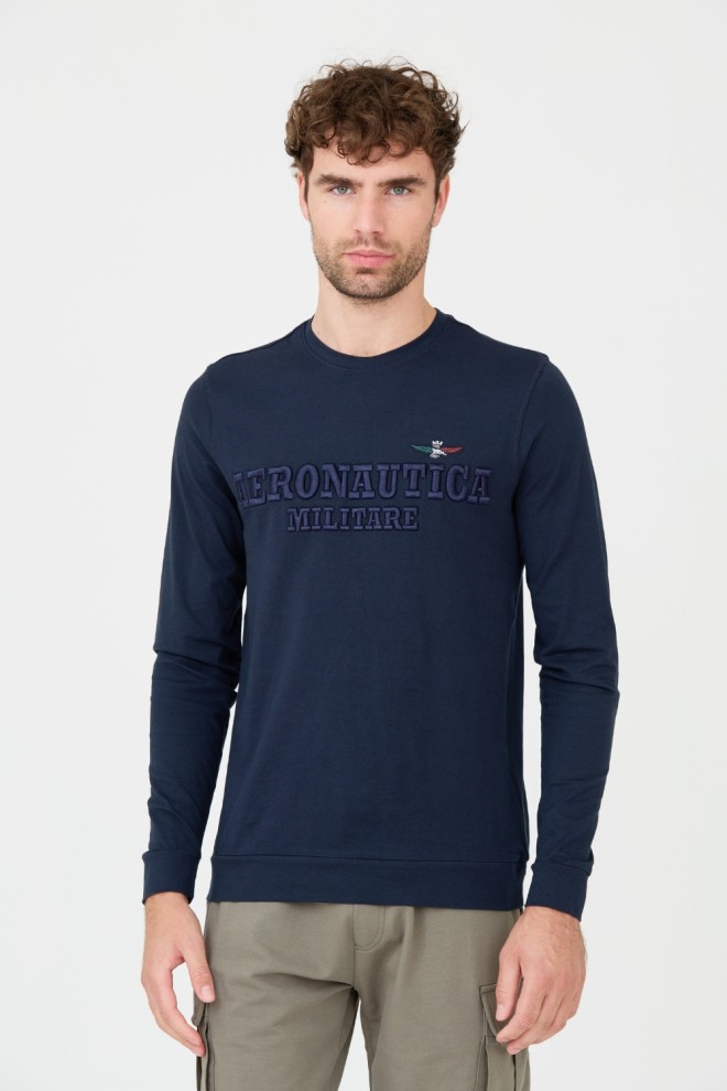 AERONAUTICA MILITARE Navy blue longsleeve