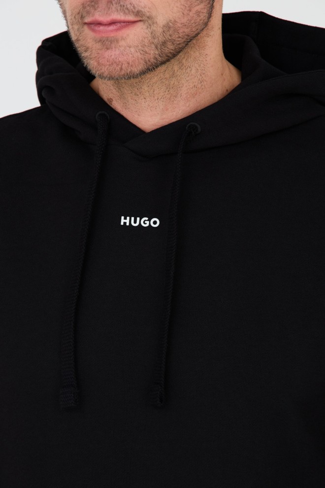 HUGO Black Sweatshirt with hood