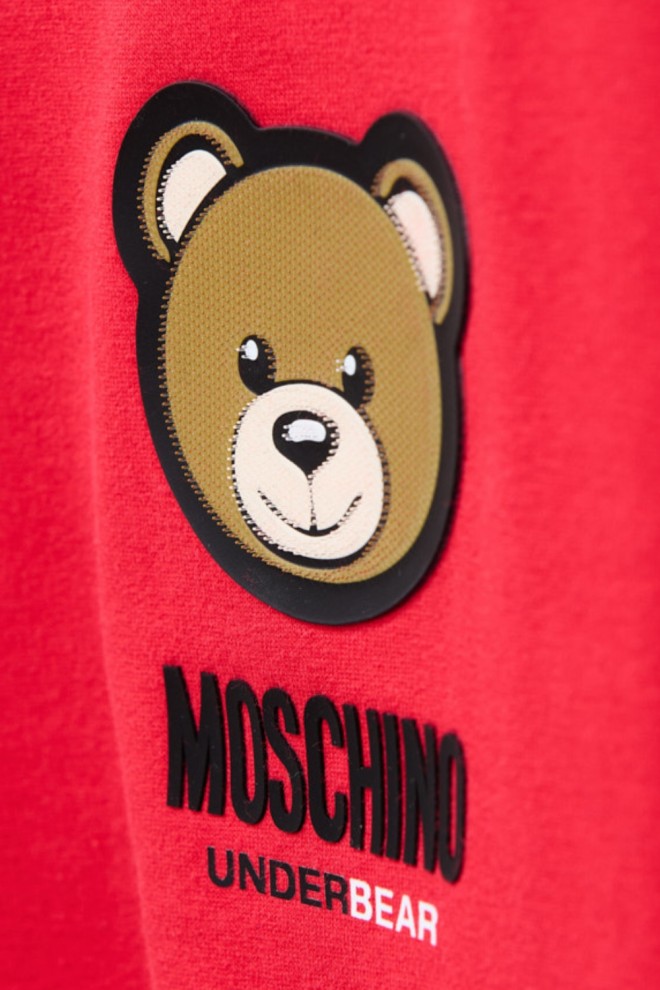 MOSCHINO Czerwona bluza