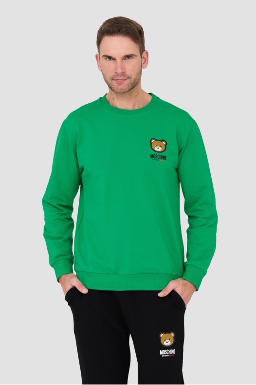 MOSCHINO Green sweatshirt