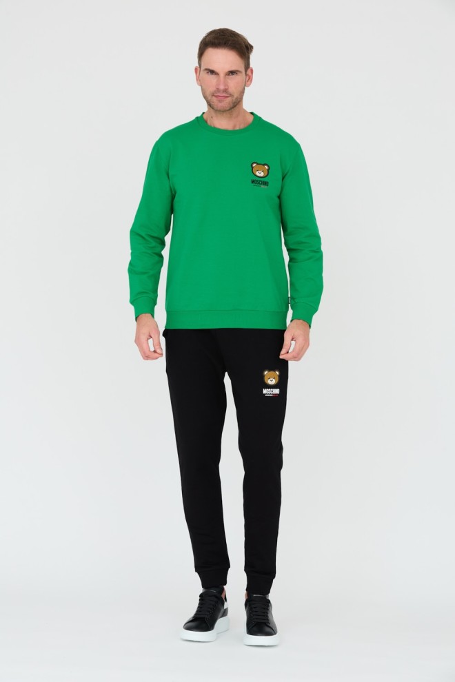 MOSCHINO Green sweatshirt