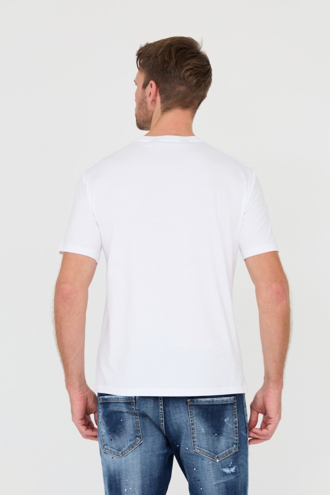 JUST CAVALLI White Fiche t-shirt