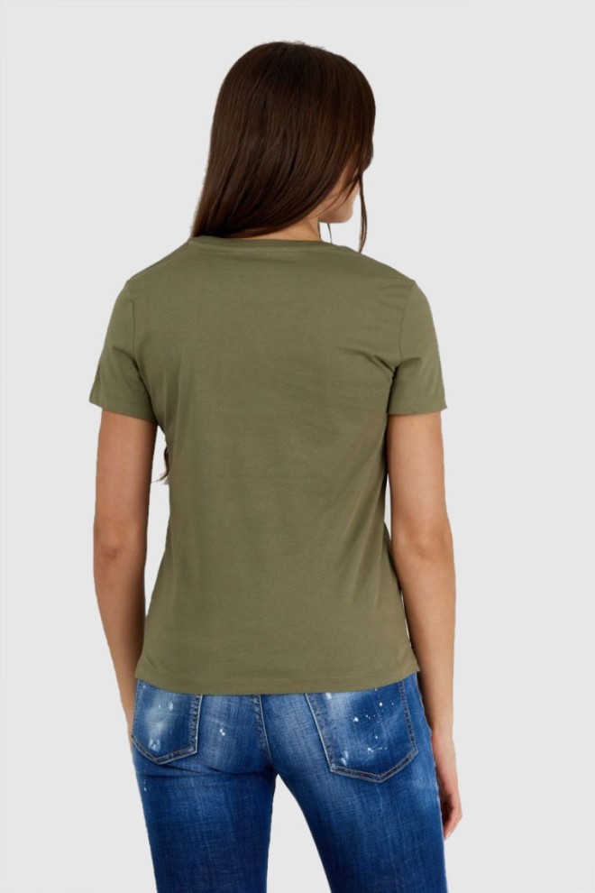 GUESS Green women's icon t-shirt