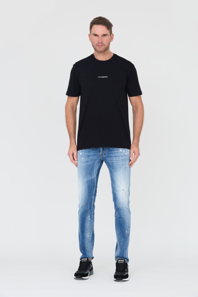 C.P. COMPANY Black Short Sleeve t-shirts