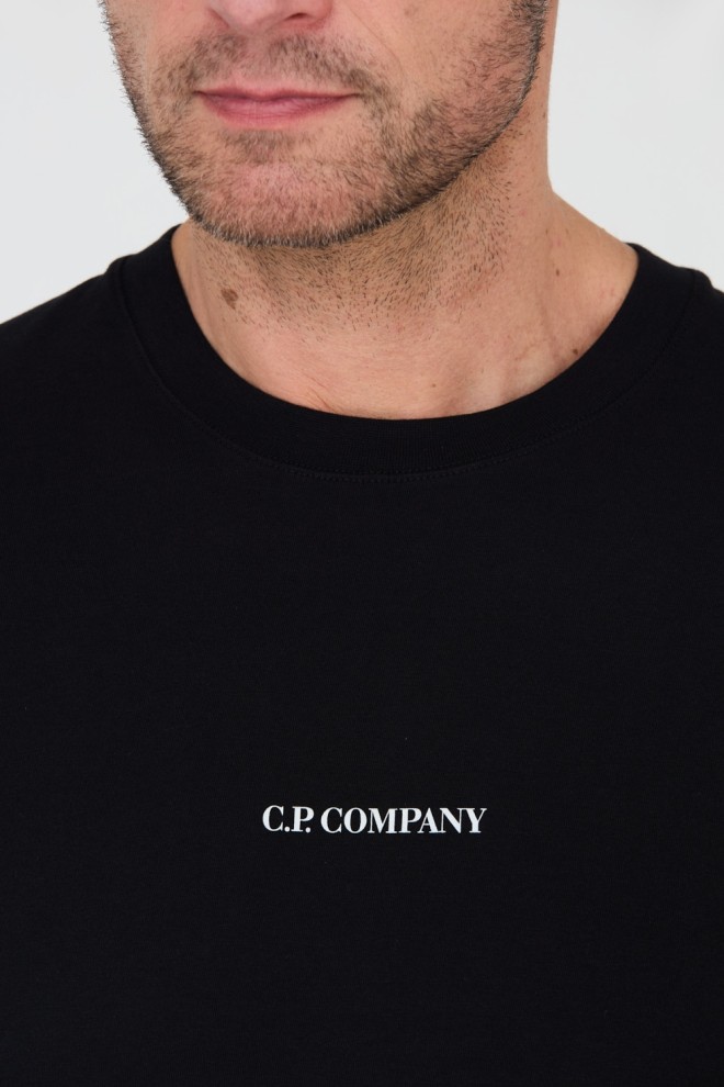 C.P. COMPANY Black Short Sleeve t-shirts