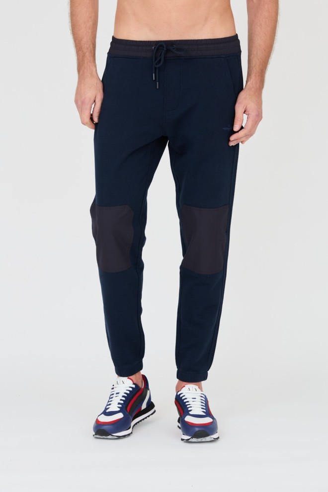 AERONAUTICA MILITARE Navy blue sweatpants