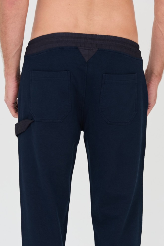 AERONAUTICA MILITARE Navy blue sweatpants