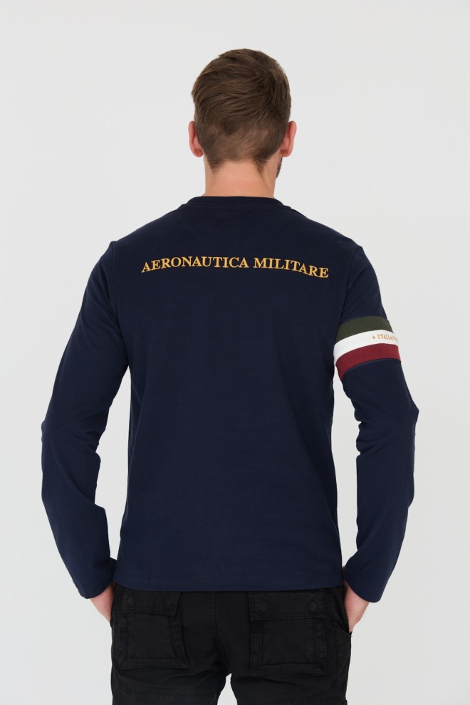 AERONAUTICA MILITARE Navy blue 100th anniversary longsleeve