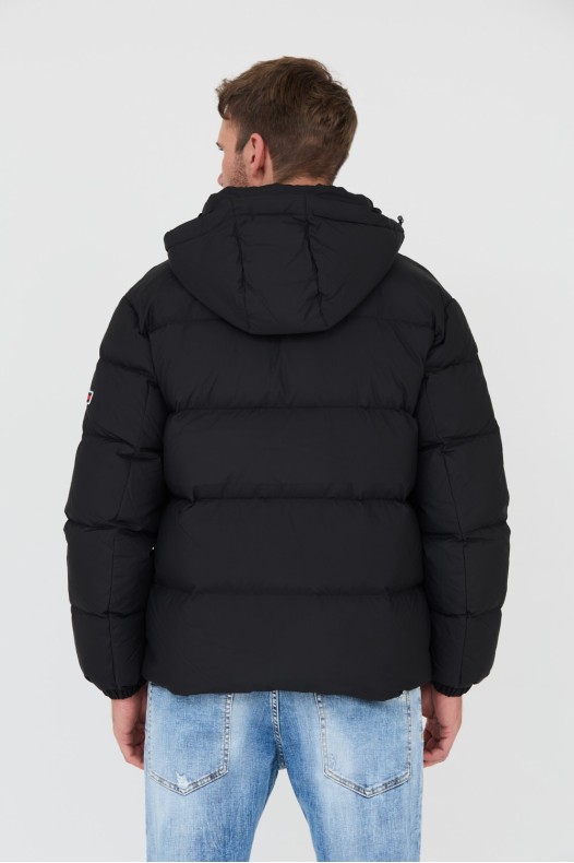 TOMMY JEANS Black hooded...