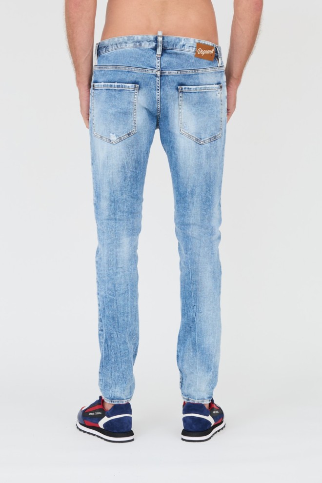 DSQUARED2 Blue Blugi Cool Guy Jean pentru bărbați