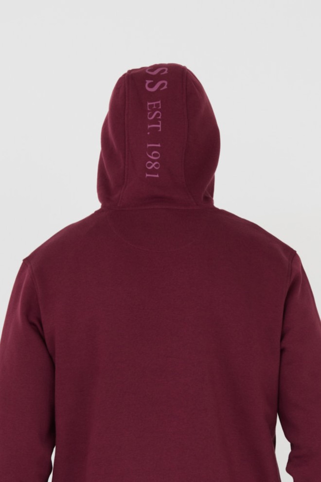 GUESS Maroon sweatshirt